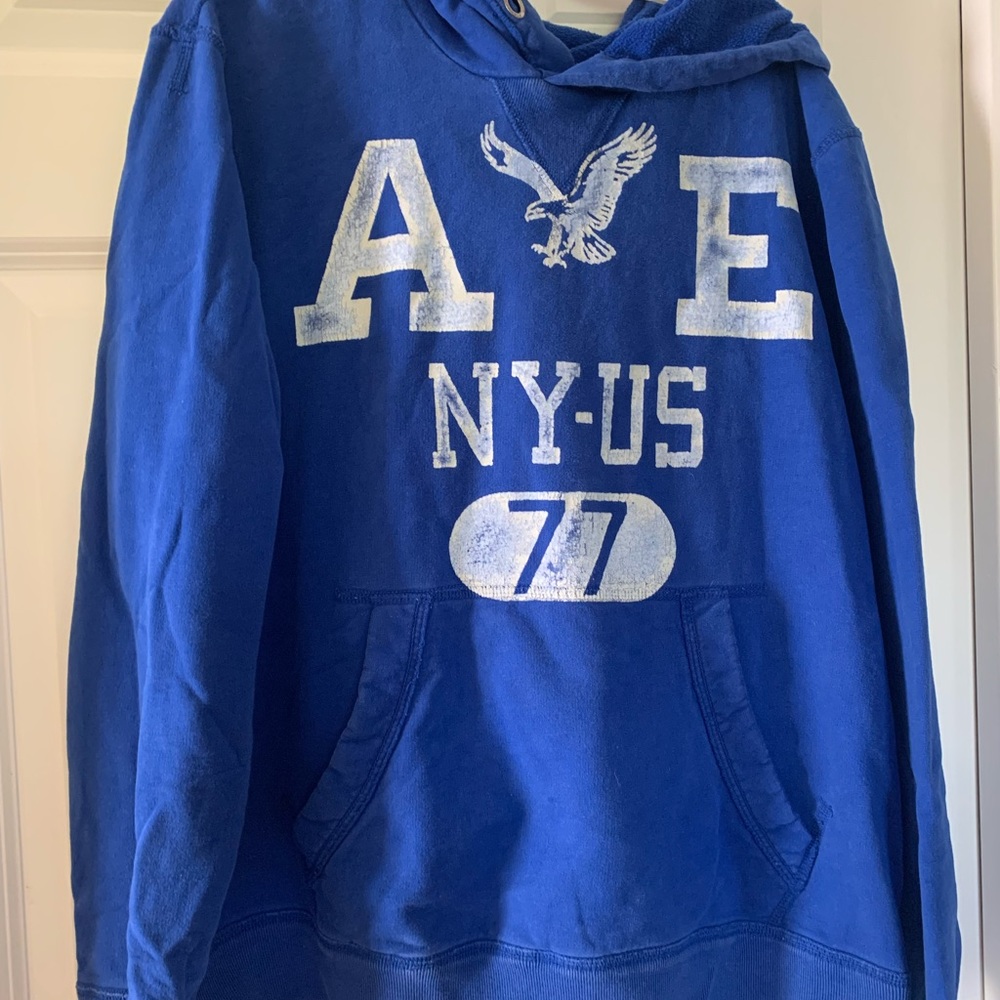 American Eagle Hoodie Blue